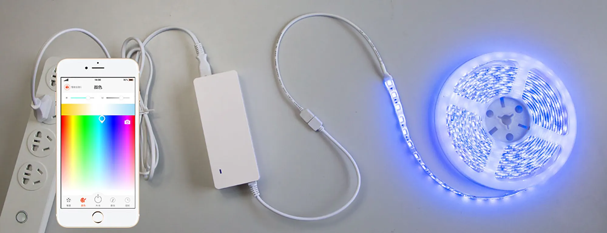 RF2.4GHz, CV 60W 12Vdc 5A O/P, PWM Dimming, 0-100% Dimming, Active PFC, Synchronization, IP20. ST-75-12-W1R  LTECH Wireless Receiver